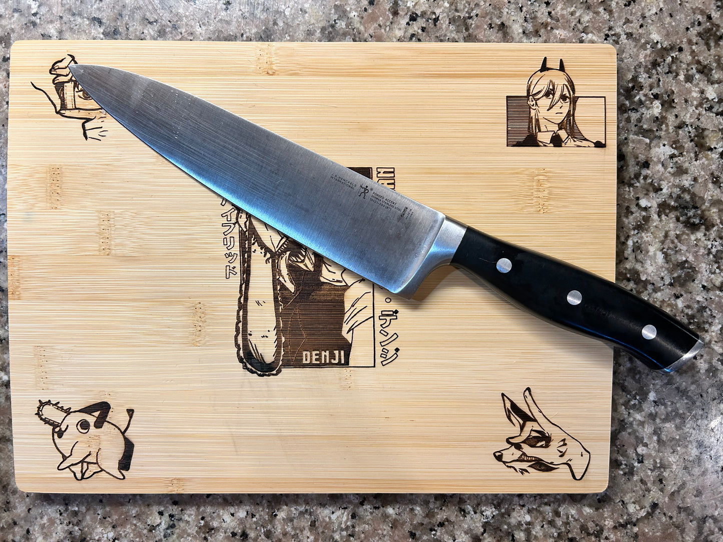 Chainsaw Man Cutting Board