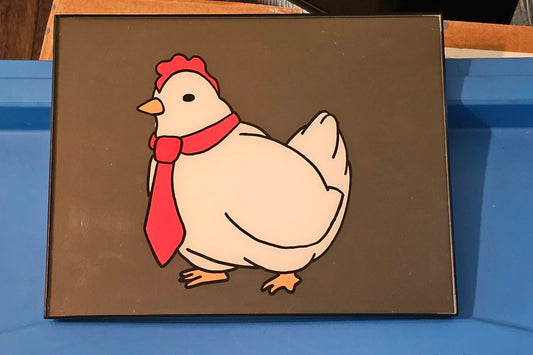 Hentie Glass Art (Medium)