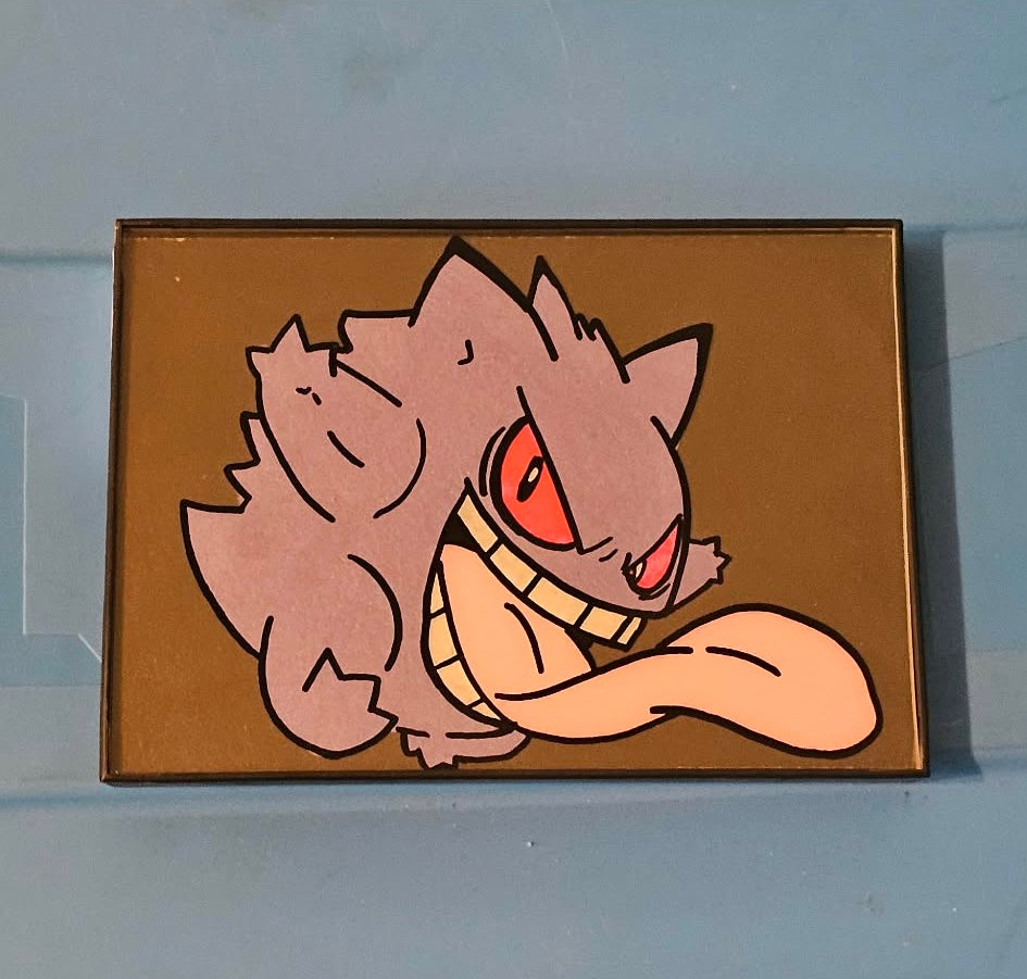 Gengar Glass Art (Small)