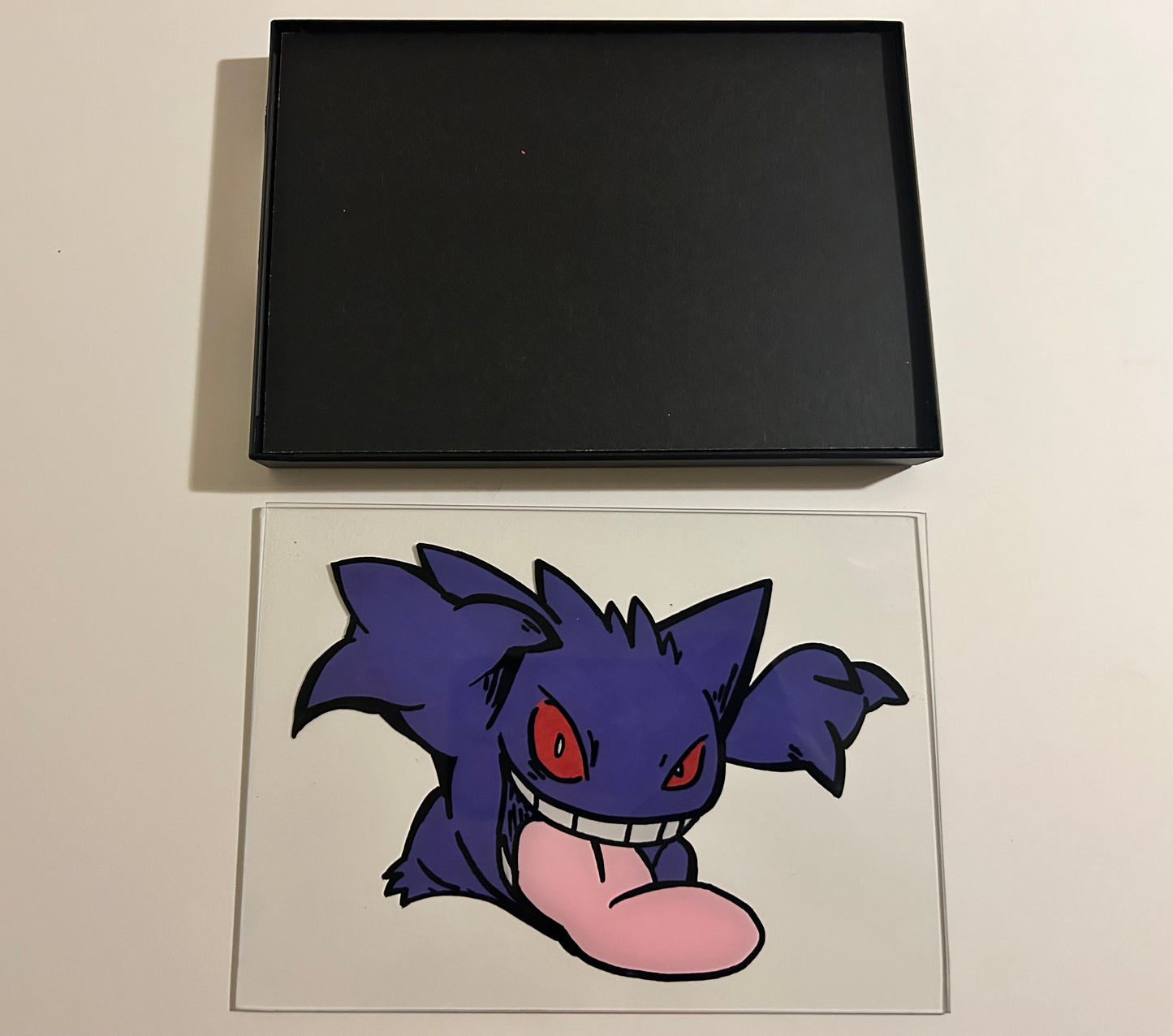 Gen Gengar Glass Art (Small)