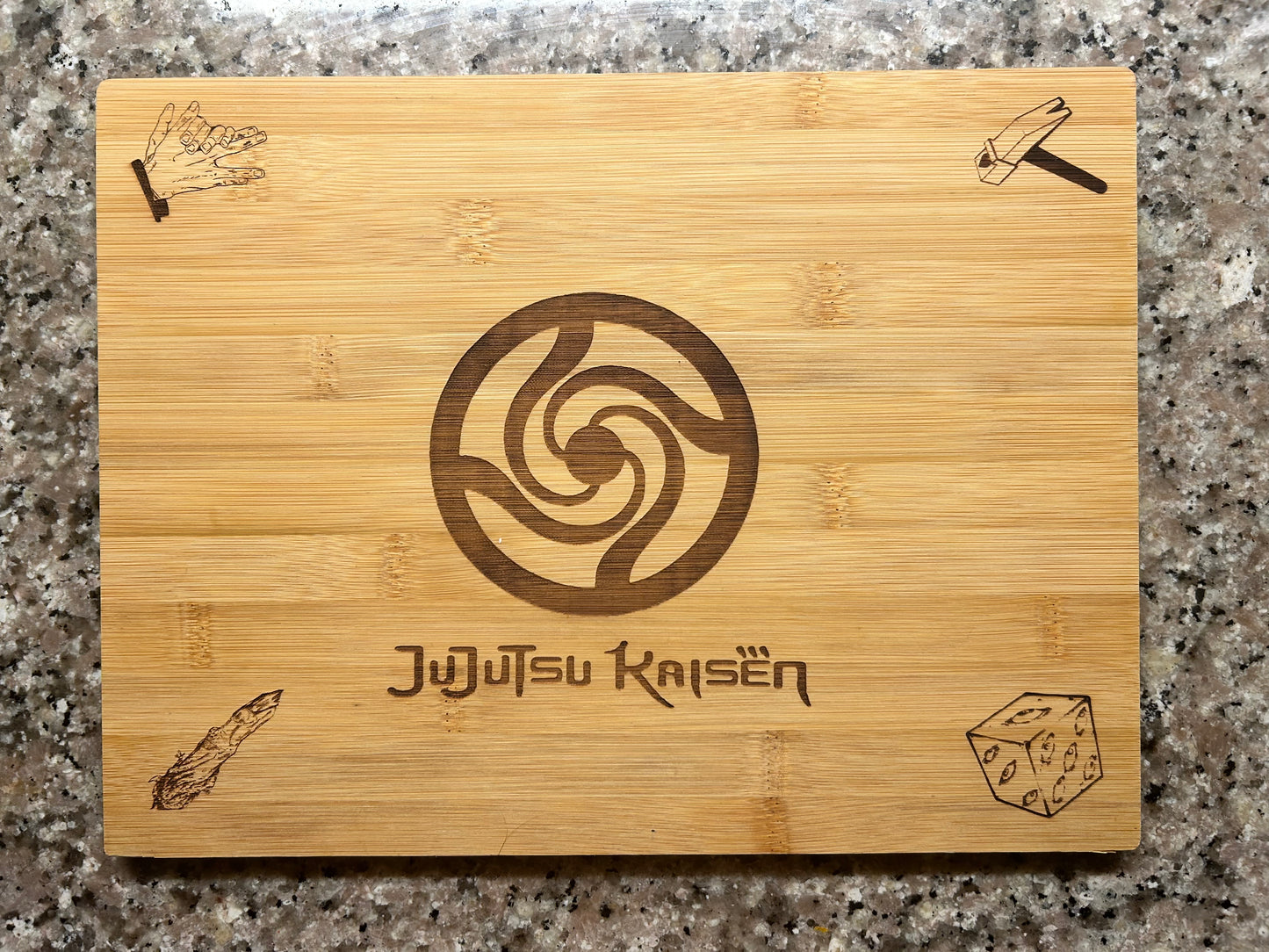 Jujutsu Exorcist Cutting Board