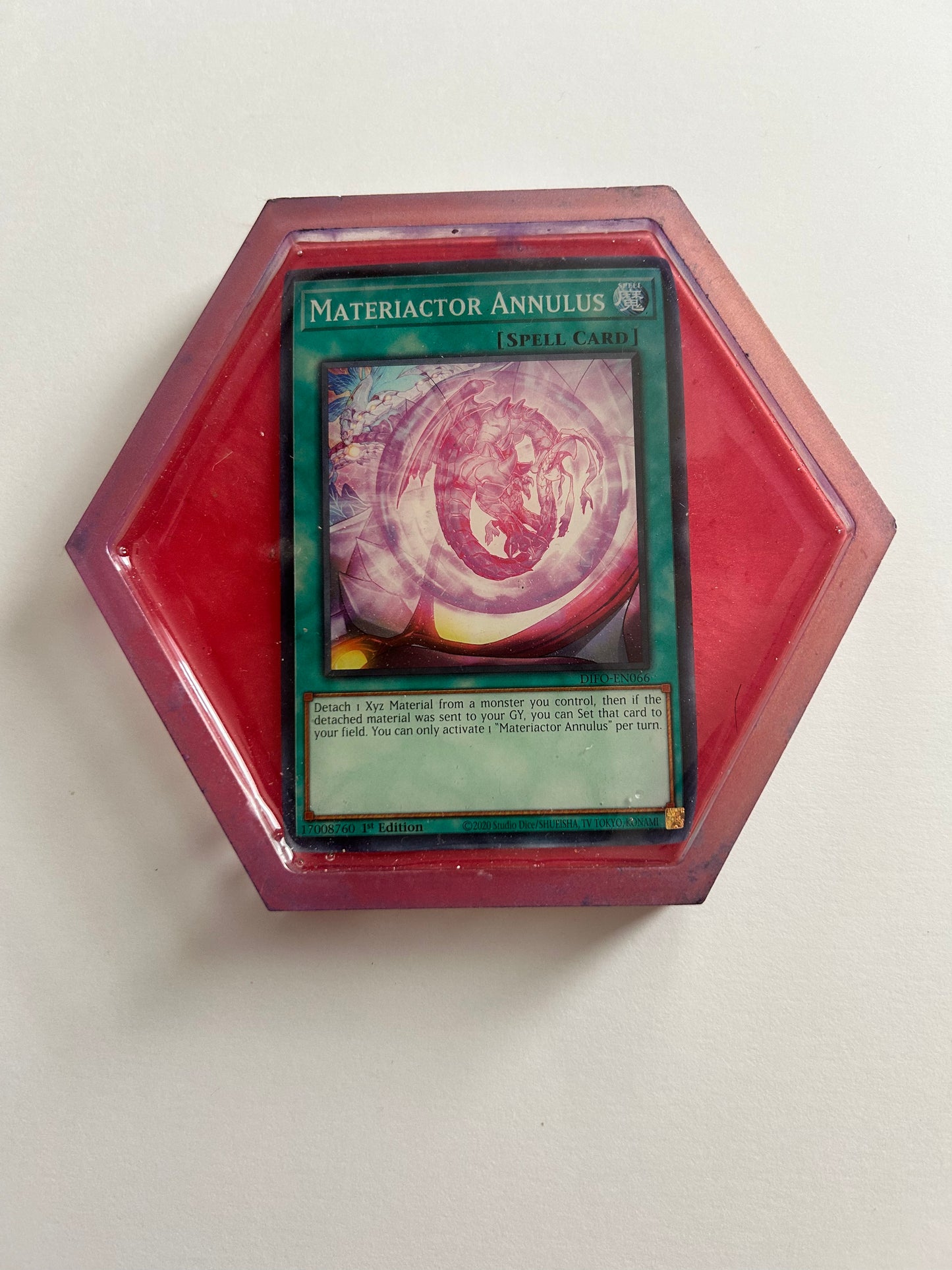 Materiactor Annulus Coaster