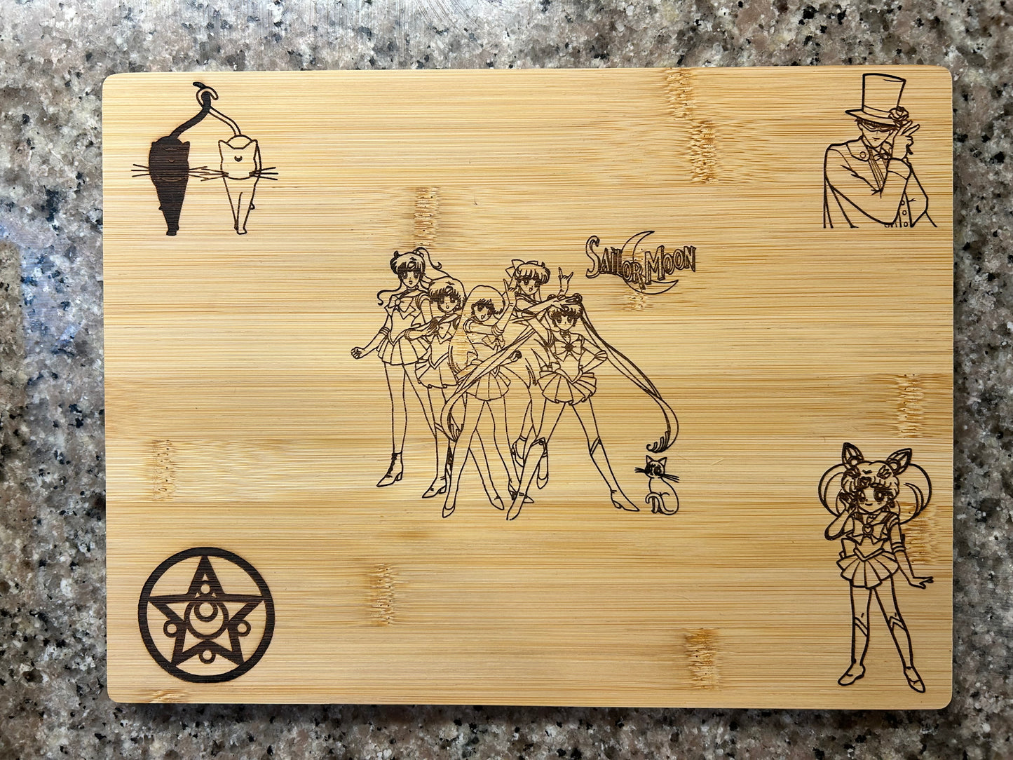 Sailor Moon Cutting Board