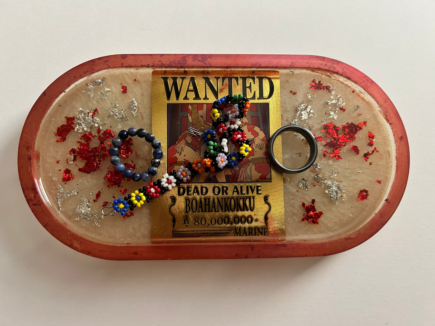 Snake Charmer Wanted Tray