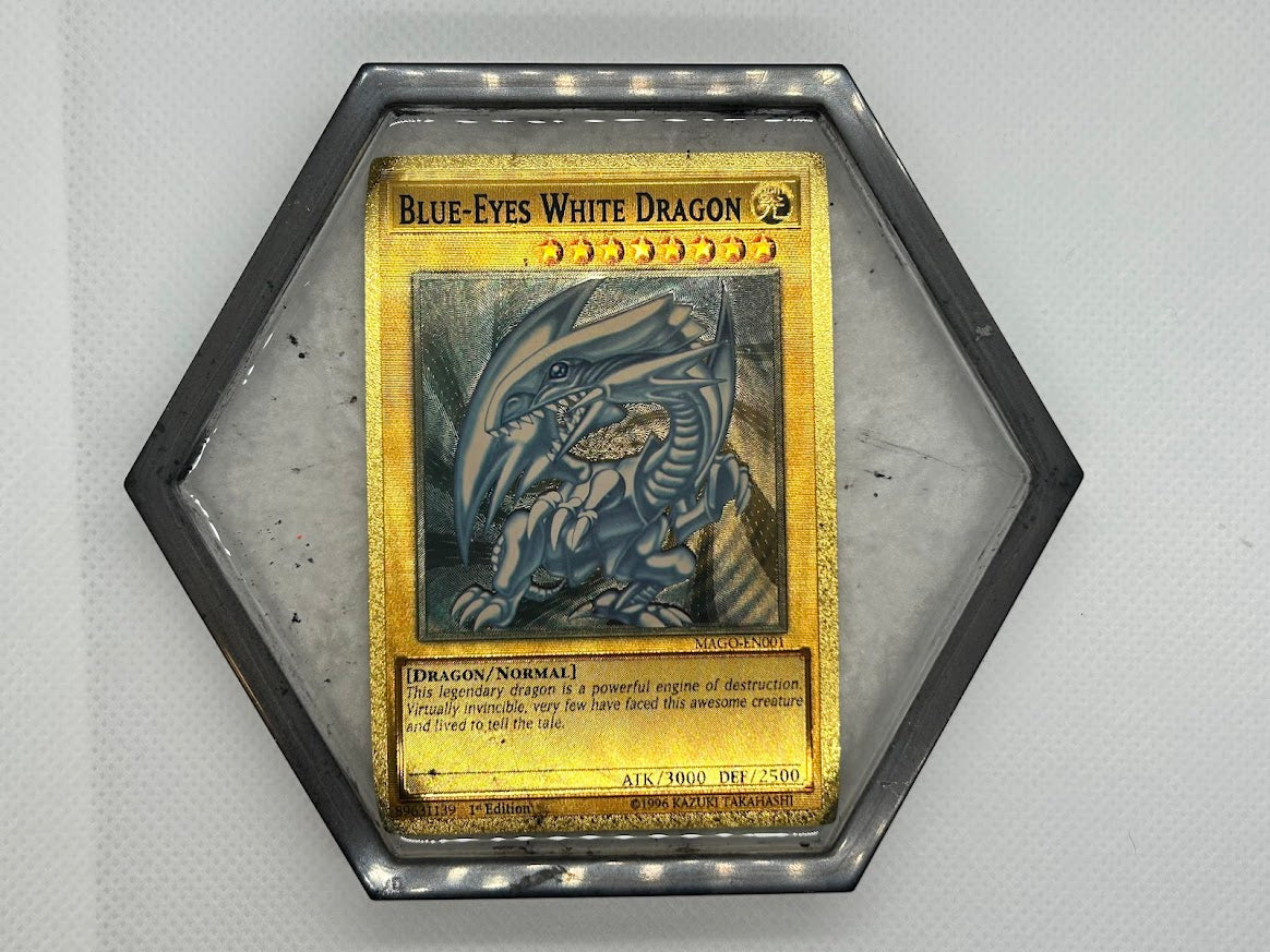 Blue Eyes White Dragon Gold Coaster