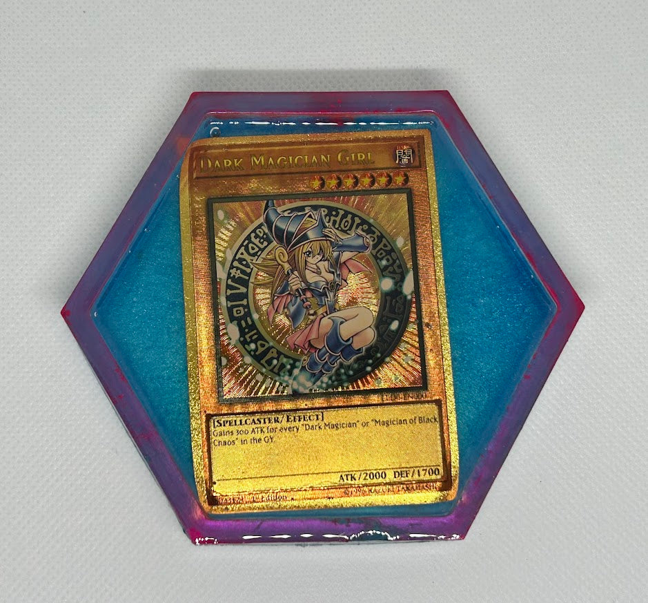Dark Magician Girl Gold Coaster
