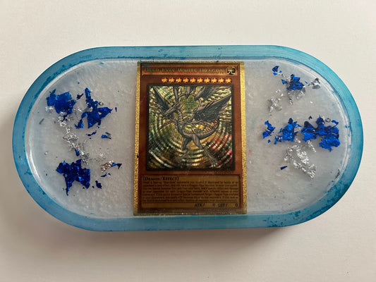 Deep White Dragon Tray